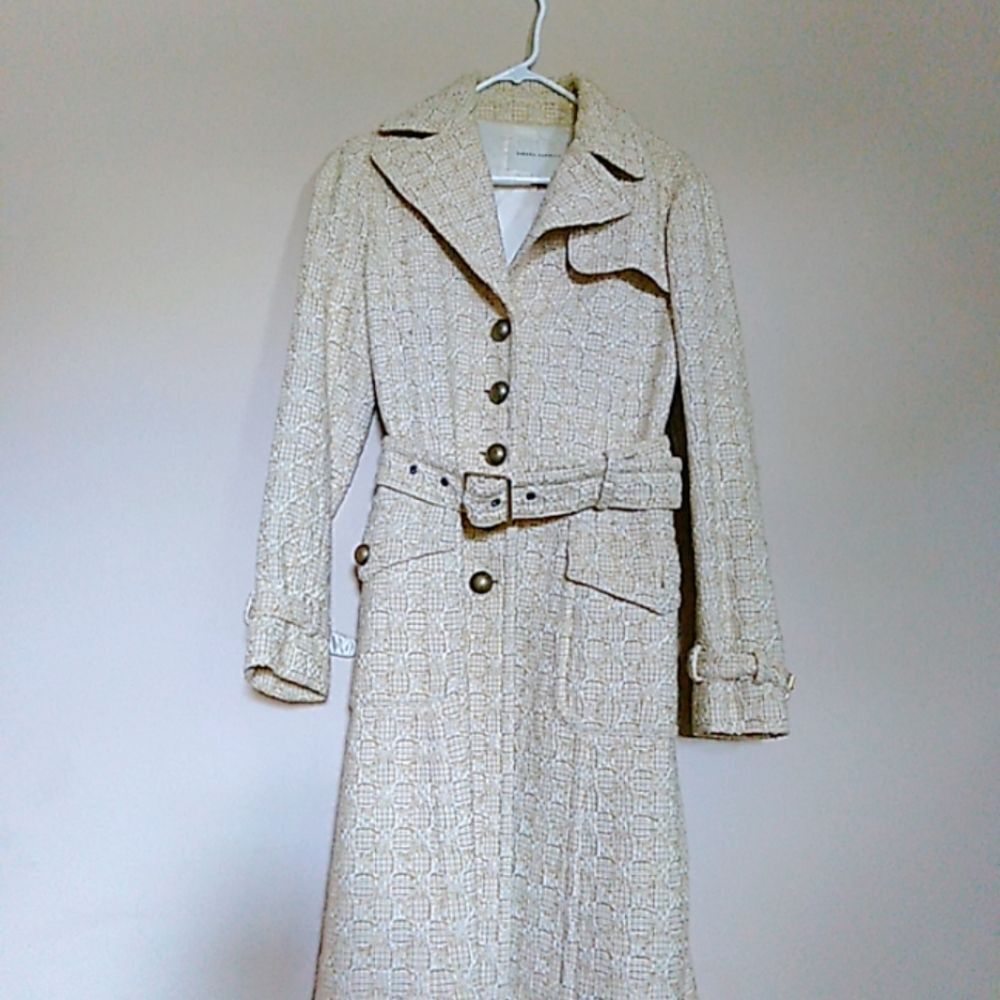 Banana Republic | Chamois tweed classic trench coat S